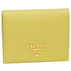 【P10倍 5/25 0時～5/26 9時】プラダ 二つ折り財布 財布 サフィアーノミニ財布 レディース PRADA 1MV204 QWA 2DF8 一粒万倍日