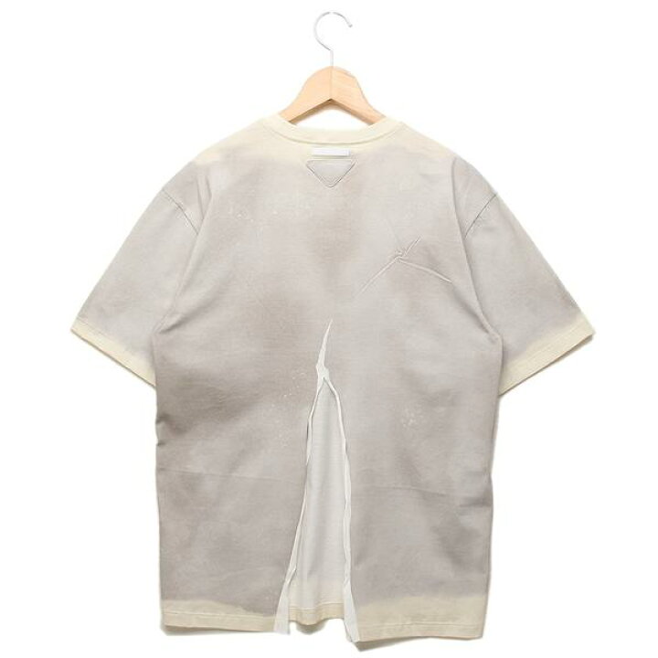 楽天市場】プラダ Tシャツ トップス ジャージー ベージュ レディース 