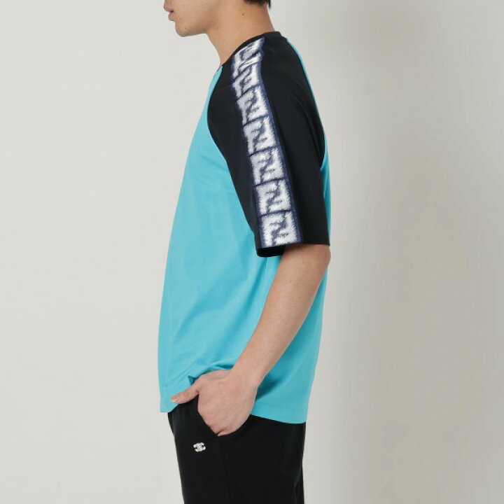 楽天市場】フェンディ Tシャツ トップス FFロゴ ズッカ柄ロゴ ブルー 