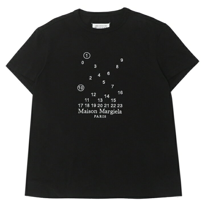 MAISON MARGIELA 黒半袖カットソー素敵です！ - 半袖(Tシャツ)