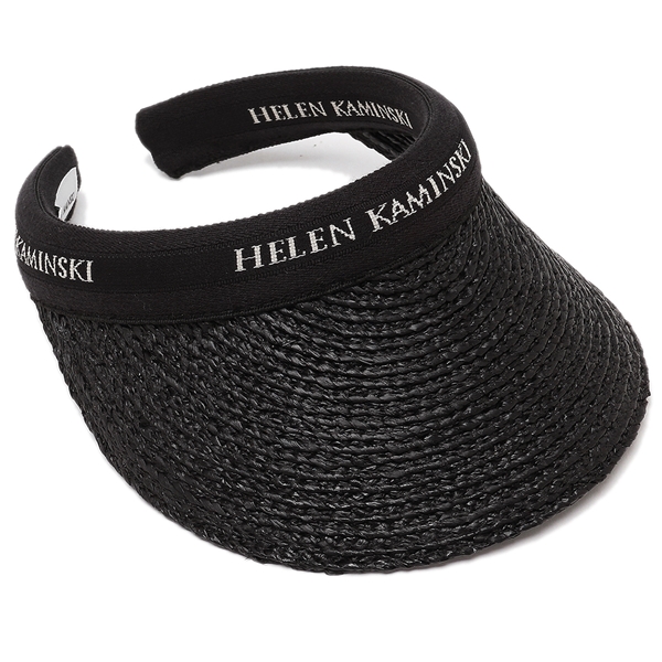 ヘレンカミンスキー 帽子 サンバイザー マリナ ブラック レディース