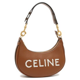 セリーヌ ショルダーバッグ アヴァ Mサイズ ロゴ ブラウン レディース CELINE 196923ER6 04LU