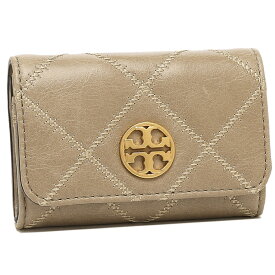 【P10倍 4/23 20時～4/26 9時】トリーバーチ アウトレット カードケース ウィラ ベージュ レディース TORY BURCH 143906 220