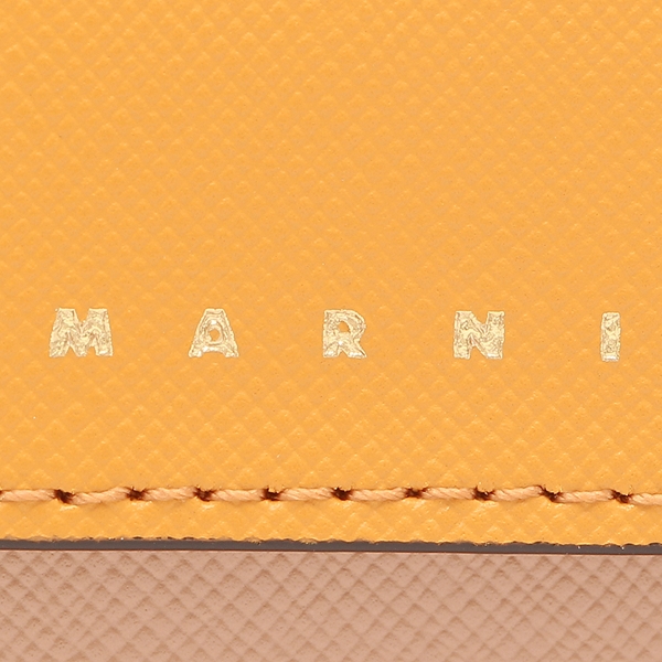 楽天市場】マルニ カードケース トランク オレンジ マルチ メンズ