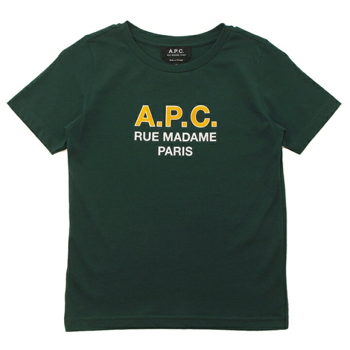 楽天市場】アーペーセー Tシャツ・カットソー ガーデン グリーン 