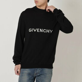 【P10倍 4/15 0時～4/16 9時】ジバンシィ ニット・セーター ロゴ ブラック メンズ GIVENCHY BM90N64YER 001