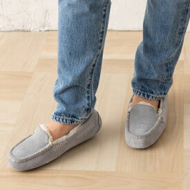 UGG アンスレー アグ モカシン レディース ANSLEY ムートン スリッポン フラットシューズ 防寒 ボア シープスキン 1106878