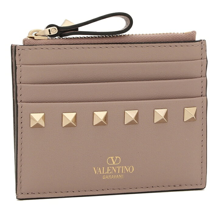 VALENTINO ブラウン レザー フラグメントケース