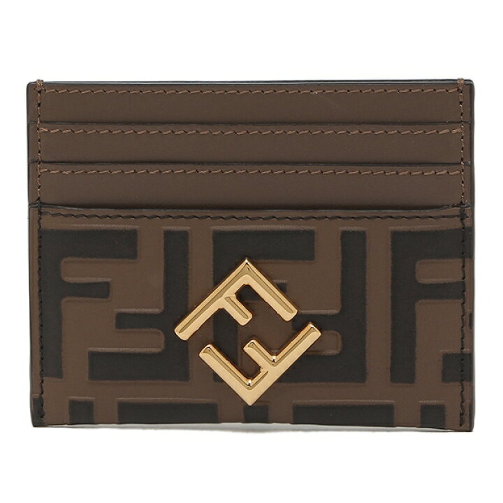 楽天市場】フェンディ カードケース 定期入れ FFダイヤモンド ブラウン レディース FENDI 8M0445 ADYM F13VK :  AXES（アクセス）楽天市場店