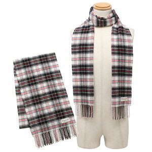 �W�����X�g���Y �}�t���[ �J�V�~�� JOHNSTONS OF ELGIN WA000016 WOVEN SCARF �`�F�b�N�� ���f�B�[�X �����Y 192×26.5 ���� �X�g�[�� �J�V�~�A