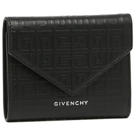 【P10倍 4/23 20時～4/26 9時】ジバンシィ 三つ折り財布 Gカット 4G ブラック レディース GIVENCHY BB60K7B1J4 001 G CUT BLACK