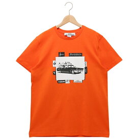 【P10倍 4/20 20時～4/21 9時】アーペーセー Tシャツ カットソー X JW ANDERSON オレンジ メンズ APC COGVC M26281 EAA