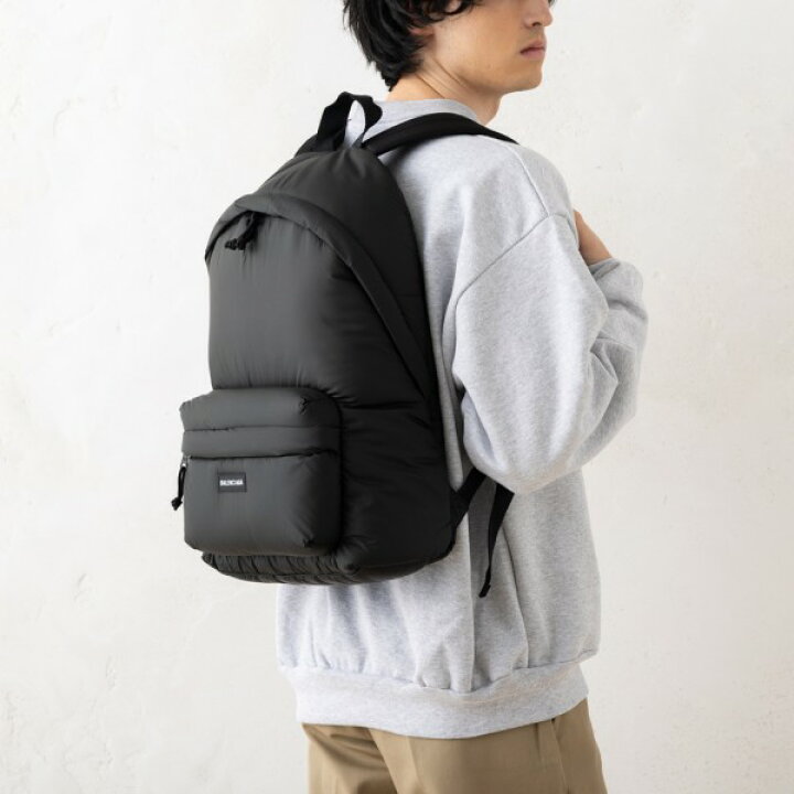 楽天市場】BALENCIAGA バレンシアガ リュック バックパック PUFFY 