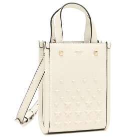 ジミーチュウ ハンドバッグ ショルダーバッグ ミニNSトート ミニバッグ ホワイト レディース JIMMY CHOO MININSTOTE AOR