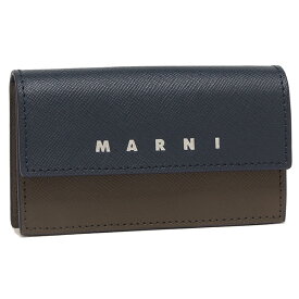 マルニ カードケース パスケース ロゴ メンズ MARNI PFMI0079U0 LV520