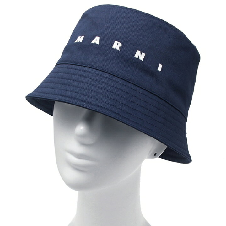 楽天市場】MARNI マルニ バケットハット オーガニックコットン 