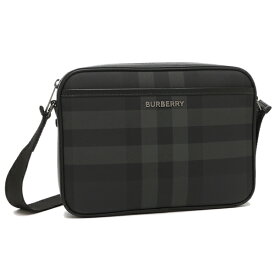 【P10倍 4/26 20時～4/29 24時】バーバリー ショルダーバッグ マズウェル クロスボディバッグ グレー メンズ BURBERRY 8068588 A8800