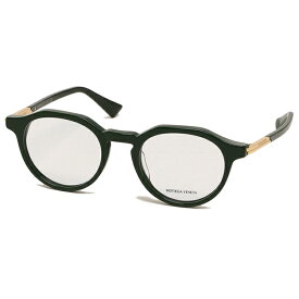 ボッテガヴェネタ メガネフレーム 眼鏡フレーム アジアンフィット グリーン ゴールド メンズ BOTTEGA VENETA BV1263O 004