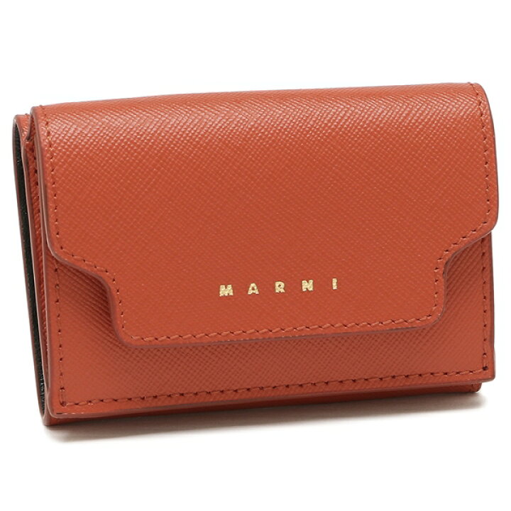 楽天市場】MARNI マルニ 三つ折り財布 トランク トリフォールド TRUNK 