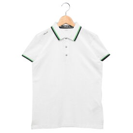 ポロラルフローレン Tシャツ カットソー ポロシャツ ホワイト グリーン レディース RALPH LAUREN GK241X16 CRC