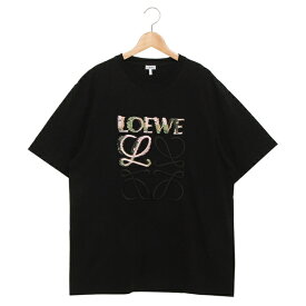 ロエベ Tシャツ カットソー アナグラム ライトウェイトコットンジャージー ロゴ ブラック メンズ LOEWE H526Y22J61 1489