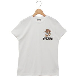 モスキーノ 子供服 Tシャツ カットソー ホワイト キッズ MOSCHINO HUM04K LAA02 10101