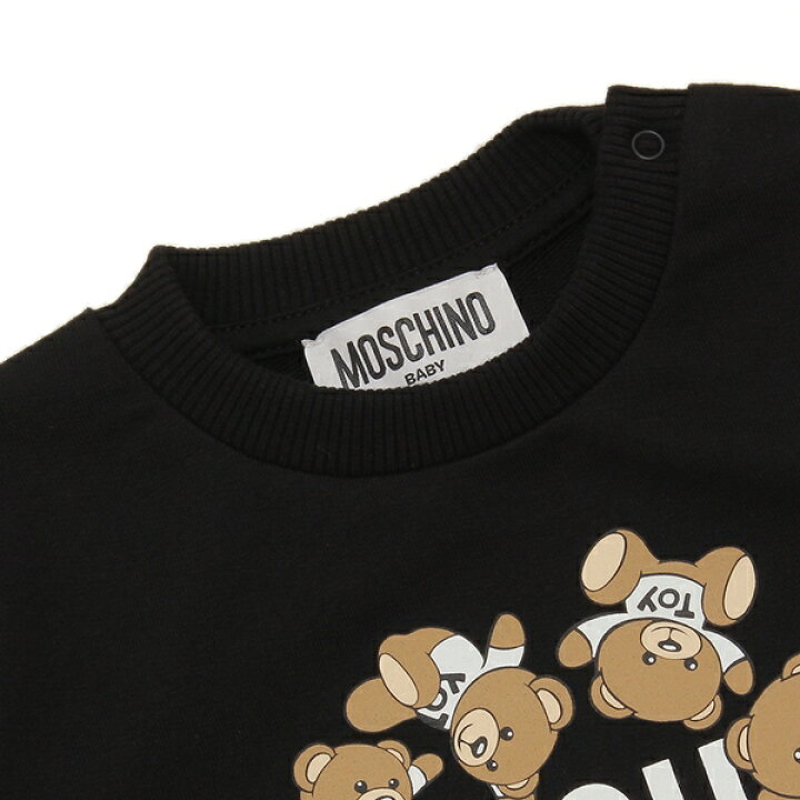 楽天市場】モスキーノ 子供服 スウェット ブラック キッズ MOSCHINO  