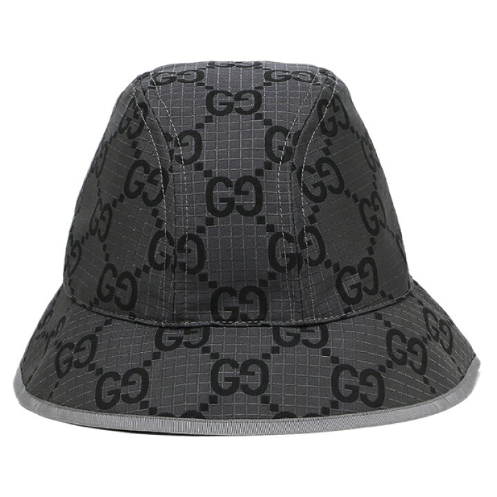 楽天市場】グッチ 帽子 GGパターン グレー ブラック メンズ GUCCI 