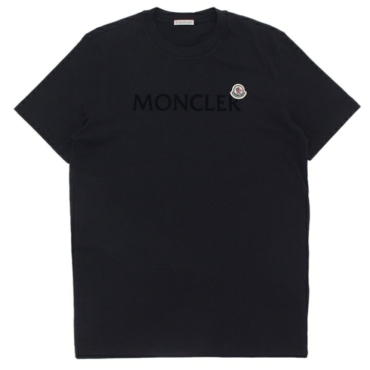 楽天市場】モンクレール Tシャツ カットソー ネイビー メンズ MONCLER 