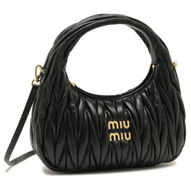 MIU MIU ミュウミュウ ハンドバッグ ショルダーバッグ 2way ワンダーマテラッセ WANDER MATELASSE ホーボーバッグ ミニバッグ レディース 5BC125 N88 OOY