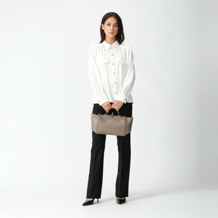 楽天市場】セリーヌ パンツ フレアパンツ ストライプ ブラック  