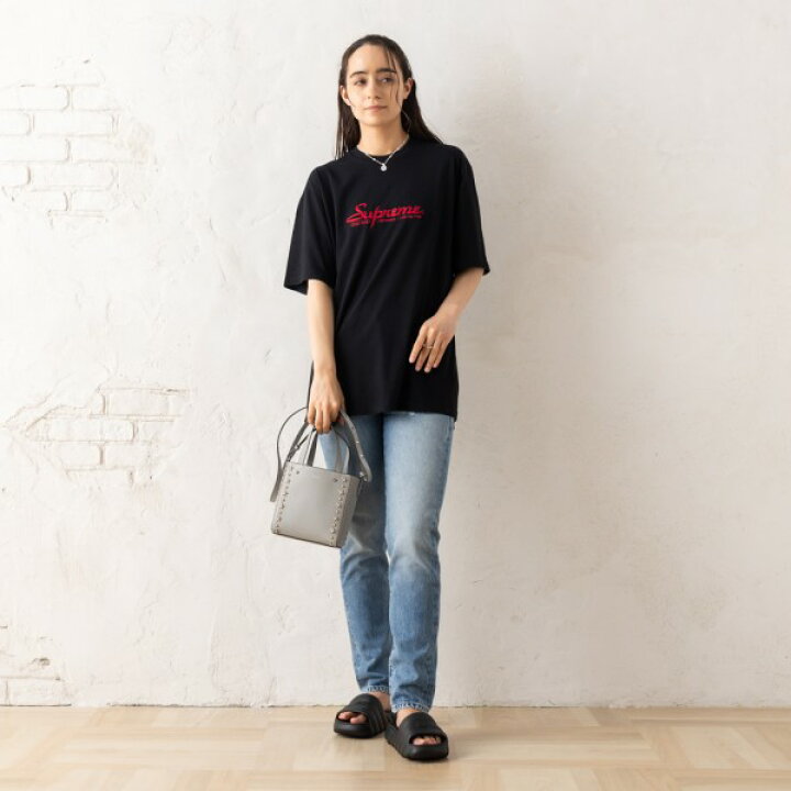 楽天市場】シュプリーム Tシャツ カットソー 半袖 ブラック メンズ 