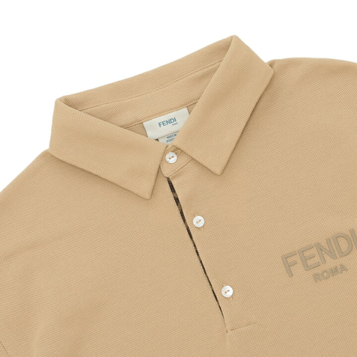 楽天市場】フェンディ 子供服 Tシャツ カットソー ポロシャツ ベージュ 