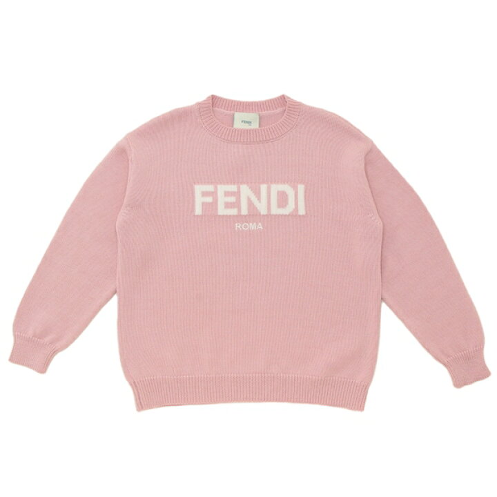 楽天市場】フェンディ 子供服 ニット セーター ピンク ホワイト キッズ 