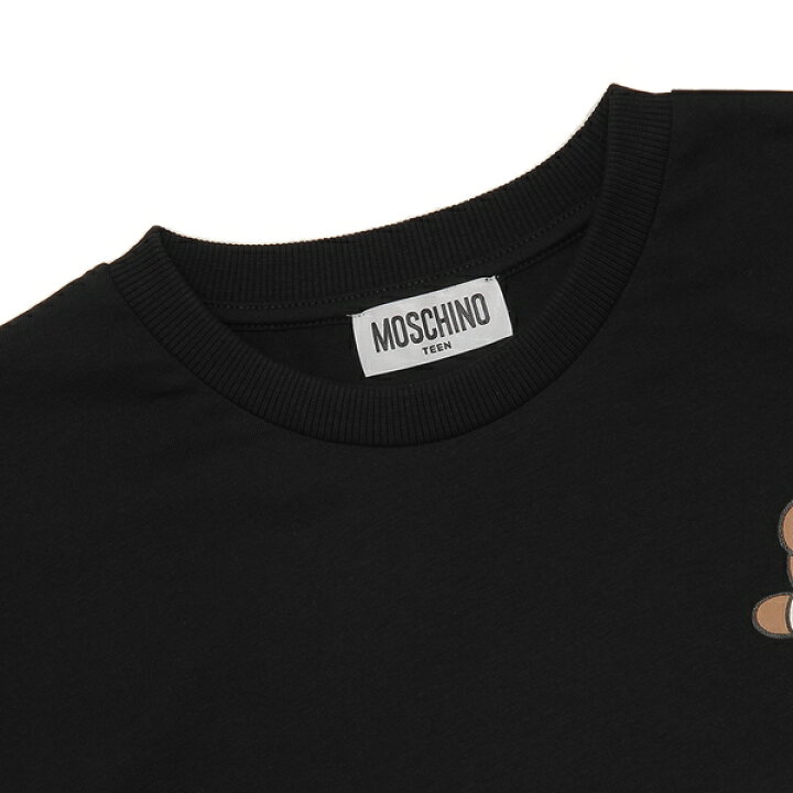 楽天市場】モスキーノ 子供服 Tシャツ カットソー テディベア ブラック  