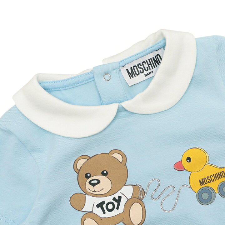 楽天市場】モスキーノ ベビー服 ベビー用品 テディベア ロンパース 