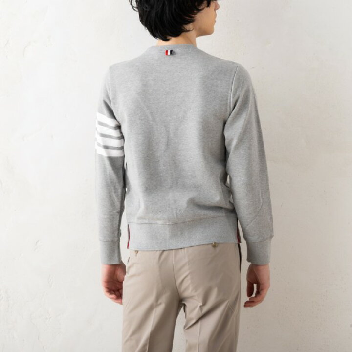 楽天市場】トムブラウン スウェット グレー メンズ THOM BROWNE  