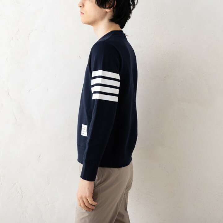 楽天市場】トムブラウン スウェット ネイビー メンズ THOM BROWNE 