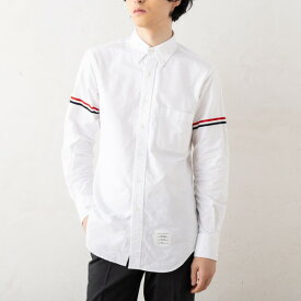 トムブラウン シャツ ブラウス ホワイト メンズ THOM BROWNE MWL150E F0313 100
