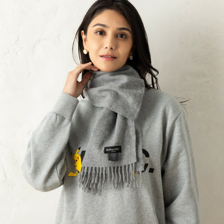 楽天市場】ジョシュアエリス ストール マフラー グレー メンズ Joshua Ellis ストールマフラー 新品