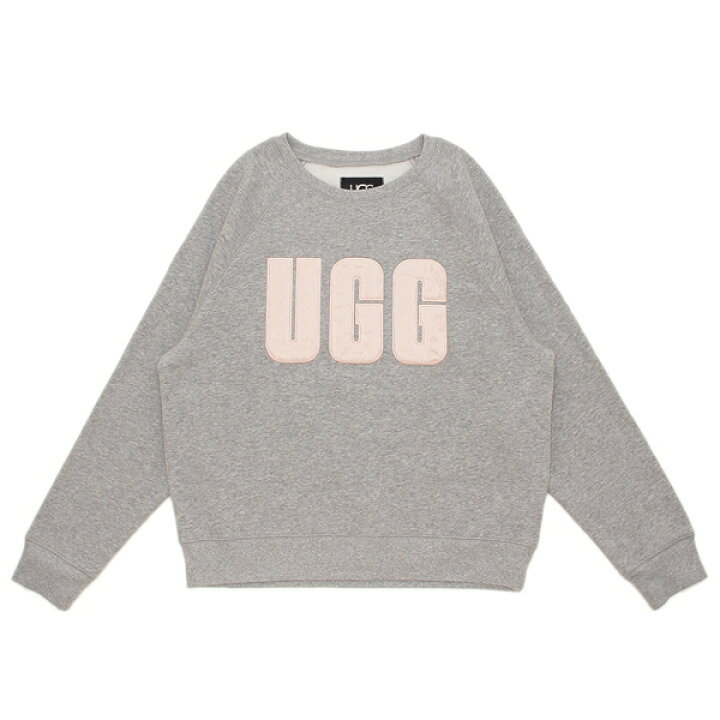 楽天市場】アグ スウェット グレー ピンク レディース UGG 1123718 