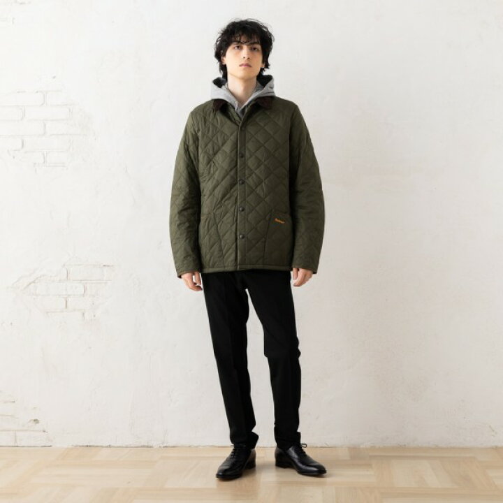 楽天市場】バブアー ジャケット キルティングブルゾン カーキグリーン  