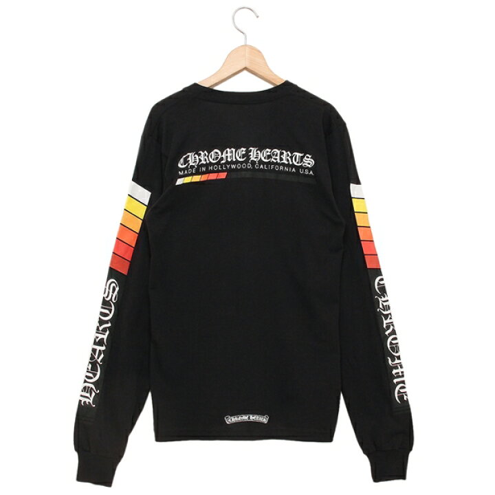 クロムハーツ Made In Hollywood バックプリント Tシャツ メンズ ブラック CHROME HEARTS 【中古】 【アパレル・小物】 CHROME HEARTS (クロムハーツ) 半袖カットソー ブラック サイズ:Ｌ 