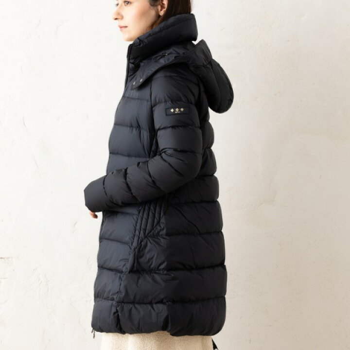 楽天市場】タトラス ダウンジャケット コート ポリテアマ ネイビー  