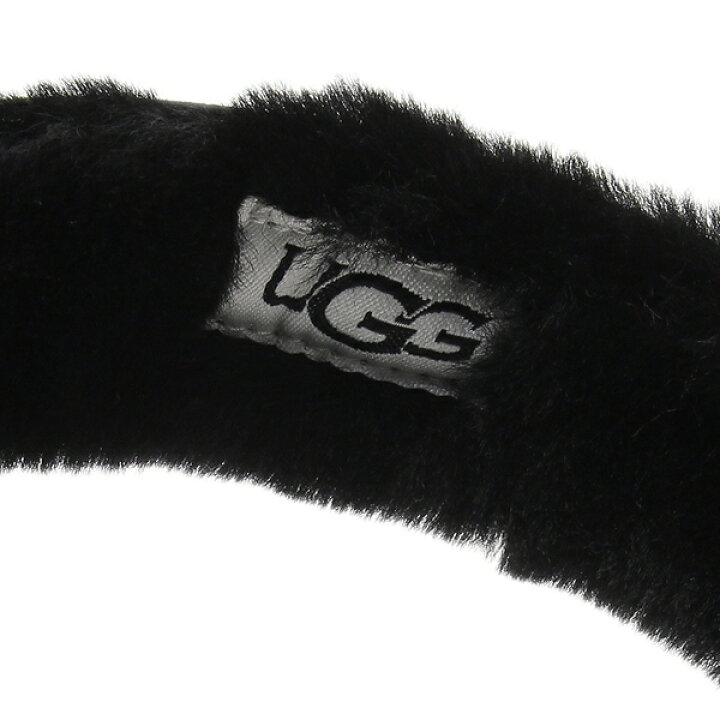 楽天市場】アグ シープスキン イヤーマフ ブラック レディース UGG W 