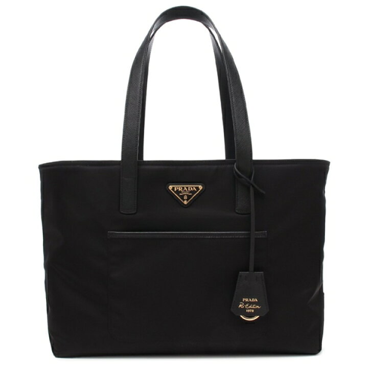 楽天市場】プラダ トートバッグ リナイロン ブラック レディース PRADA 