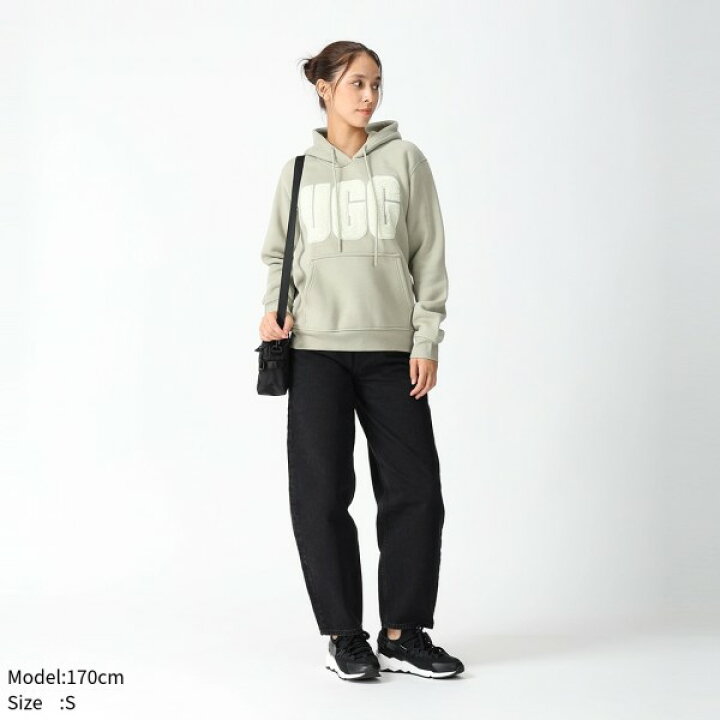 楽天市場】アグ スウェット レイ アグ フラッフ ロゴ フーディー 