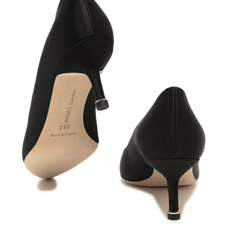 楽天市場】マノロブラニク パンプス ハンギシ ジュエルバックル 