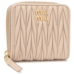 ミュウミュウ(MIUMIU) ピンク レディース二つ折り財布 | 通販・人気 