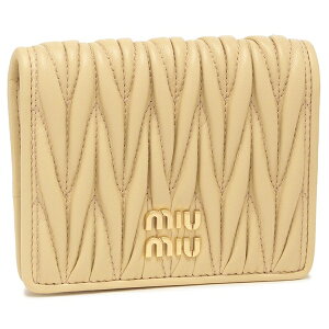 ミュウミュウ(MIUMIU) 新作 レディース二つ折り財布 | 通販・人気 